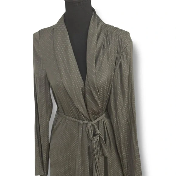 WAYF Long Sleeve DUSTER/Wrap Dress - Picture 3 of 7